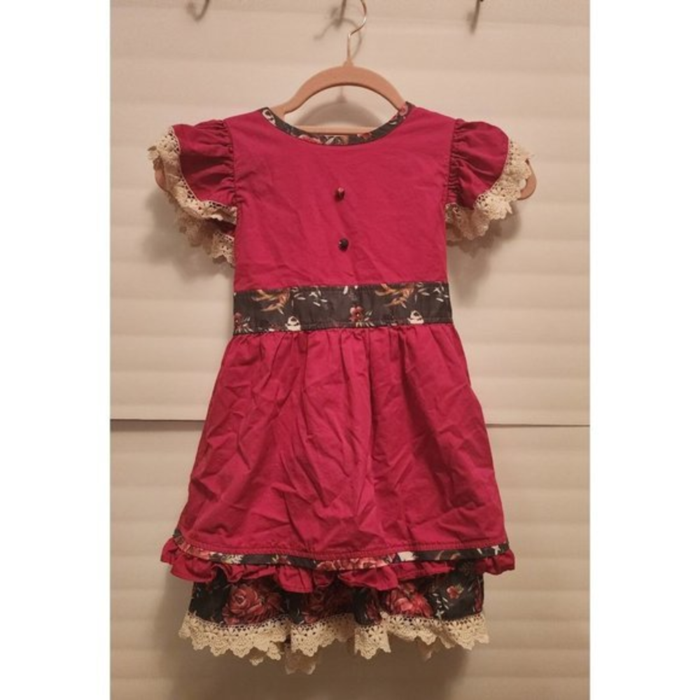Makena Lane Girl Pink‎ Dress Size 5T